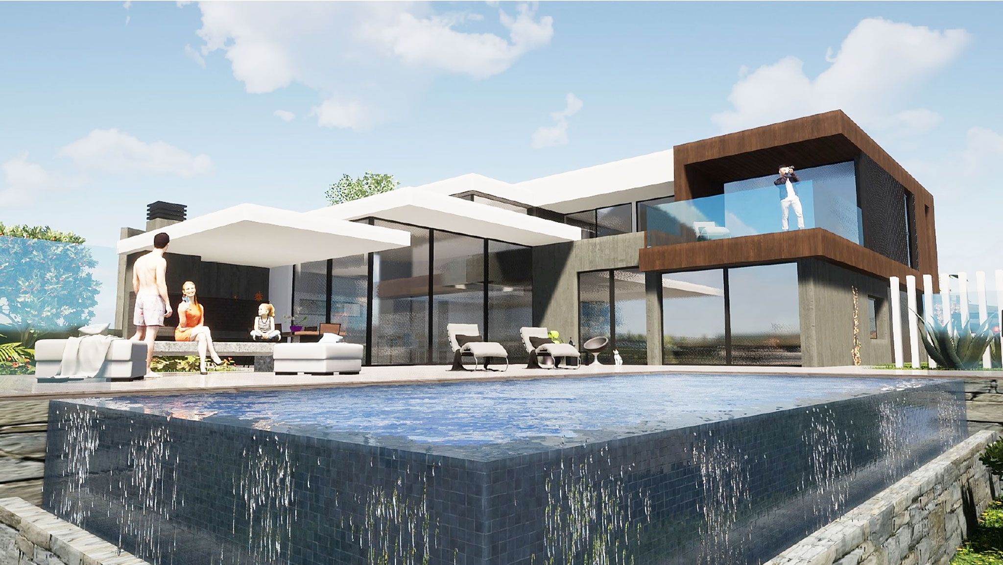 M518 Animation of the house