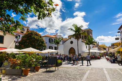 Old town of Funchal, Madeira