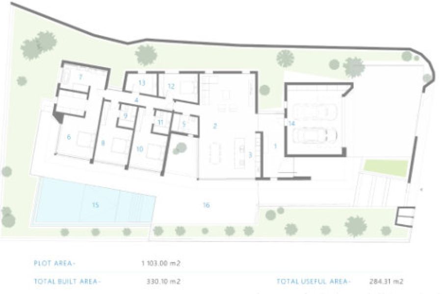M514 Grundriss Erdgeschoss