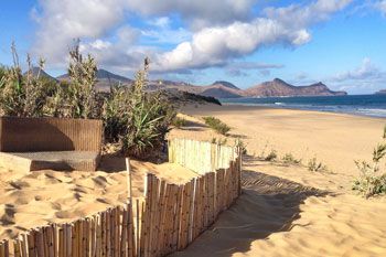 Sandstrand von Porto Santo
